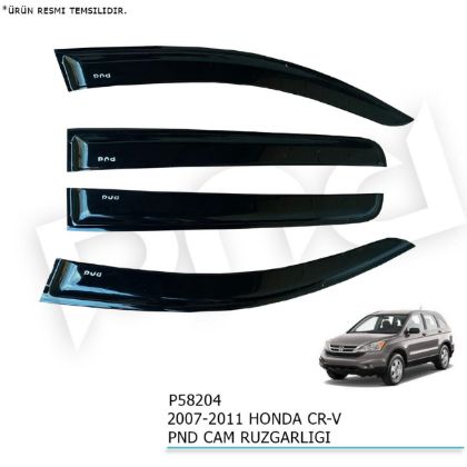 2007-2011 Honda Cr-v Pnd Cam Rüzgarlığı resmi