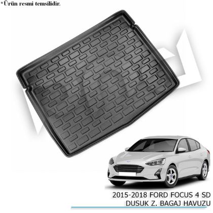 2015-2018 Ford Focus 4 Sd Dusuk Z. Bagaj Havuzu resmi
